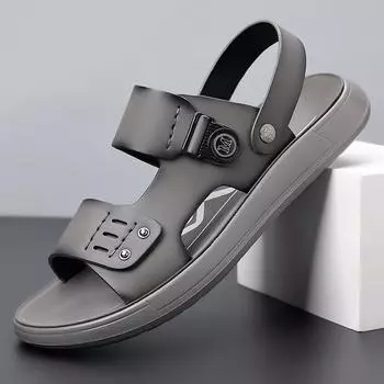 Fashion New Men s Summer Comfort Soft Sole Hole Clogs Sandals Trendy Slipper Garden Beach Shoes Hombre Footwear 38