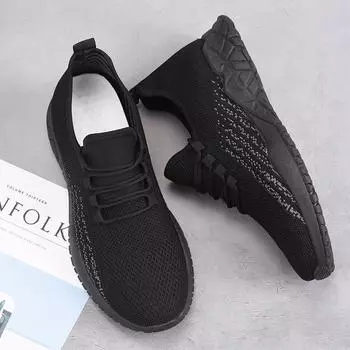 Fashion New Men Sneakers Flat Casual Shoes for Men Mesh Breathable Walking Sports Running Shoes Casual Shoes 39