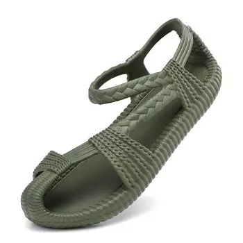 Fashion New slippers wear men s beach sandals walking wading recreational sports light non-slip men s shoes comfortable men shoes 39