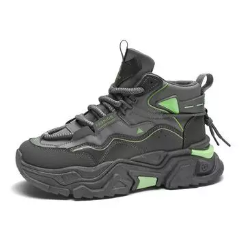 Fashion New Style Platform Sneakers Men Trend Sport Running Shoes For Men Basketball Shoes Street Style Sneakers 2024 39 серый