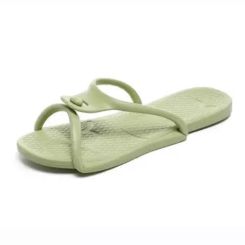 Fashion New summer men s and women s flat comfortable casual slippers Portable folding bathroom sandals beach men s flip-flops 35-36