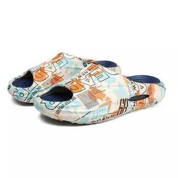 Fashion New summer men s slippers EVA flip-flops outdoor beach sandals Light bathroom men s shoes thick soles non-slip shoes 39