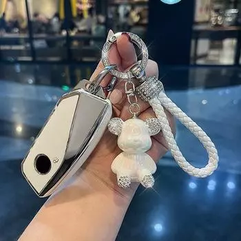 Fashion New TPU Car Key Case Cover Shell Protector Fob For BMW X1 U11 G70 7 Series i7 X7 G07 LCI iX I20 G09 XM U06 G81 M3 2023