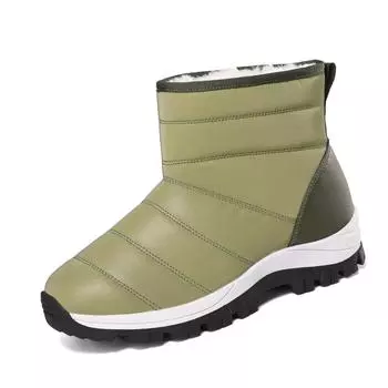 Fashion New women s cotton shoes non-slip snow boots outdoor leisure sports platform boots winter warm and velvet boots for women 36