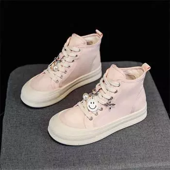 Fashion Number 35 38-39 Tenis Bege Summer Long Boots Woman High Shoes Sneakers Sports Offers Products Tenids Affordable Price 35