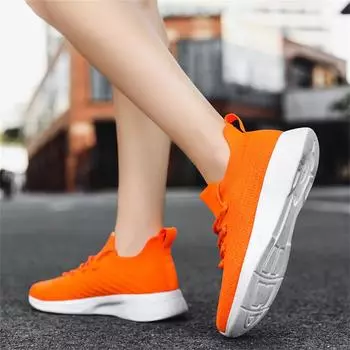 Fashion Number 36 Knitted Tennis Wholesale Flats Yellow Sneakers Woman Shoes Brand Luxury Women Sport Tnis Design Shose Cute 36