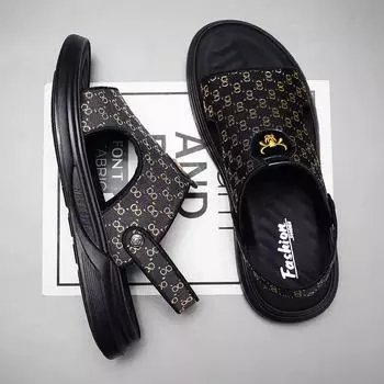 Fashion Open Toe Man Sandals Height With Platform Summer 2024 Shoes For Men Cheap Clearance Korean Style Comfortable Liquidation Trend 37