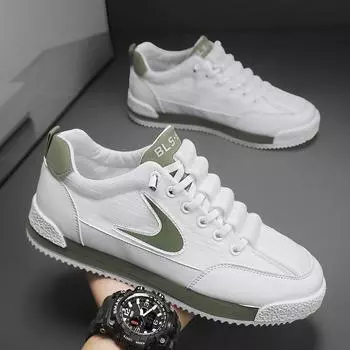 Мода PARZIVAL 2024 Мужская повседневная обувь Модные кроссовки для ходьбы Спортивная обувь для фитнеса Нескользящие кроссовки для бега Обувь из парусины Ice Silk 39 бежевый