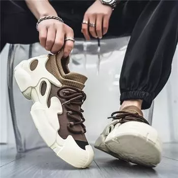 Мода PARZIVAL 2024 Новые летние дышащие массивные кроссовки повседневная обувь рабочие кроссовки для бега для мужчин кроссовки для скейтборда на платформе 39