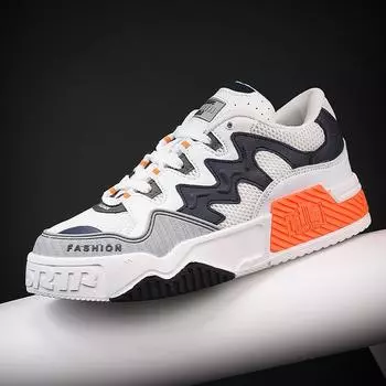 Fashion PARZIVAL Casual Shoes Breathable High Quality Retro Sneakers Men Outdoor Sports Shoe Male Running shoes Students Shoes Men Shoes 39 чёрный