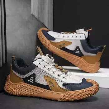 Fashion PARZIVAL Summer Men Mesh Breathable Flat Running Shoes Outdoor Lightweight Walking Knit Loafers Men Jogging Training Sneakers 39 хаки