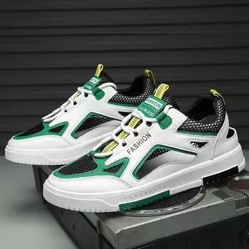 Fashion PARZVIAL Men s Casual Sneakers Summer Hollow Out Vulcanized Shoes Male 2024 Sneakers Men Casual Shoes Chaussures homme 39