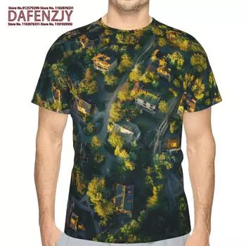Fashion Pattern Printing 3D T Shirt Men and Women T Unisex Fashion O Neck Casual Men T-shirt S красный