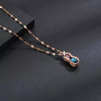 Fashion peanut Ladies Necklace красный