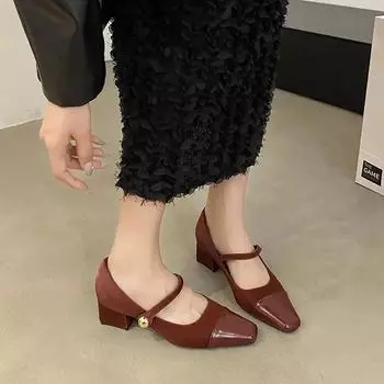 Fashion Platform High Heels for Women Beach Fashion Sexy Light Cut Buckle Square with Simple Fashion Banquet Solid Color All Match Style 35 хаки