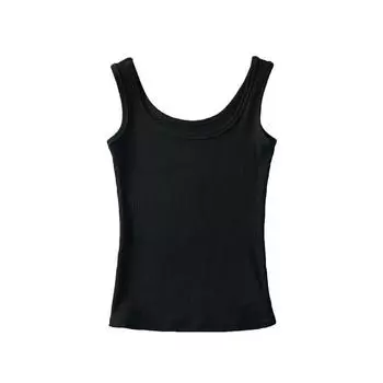 Fashion Plus Size Silm High Waist Plus Size Ladies Elastic Sling Black S
