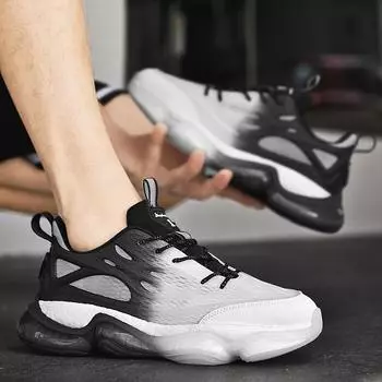 Fashion Popular 2024 Spring/Summer Fluorescent Breathable Running and Sports Shoes for Men s Fashion Casual Flying Weaving Men s Shoes 39 зелёный