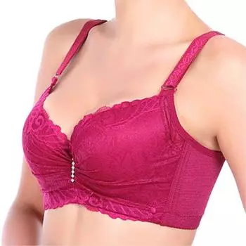 fashion Popular thin bras with steel rims, small breasts, and double breasts. Sexy women s underwear and women s adjusted bras. 75B