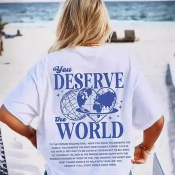 Модная женская хлопковая футболка с принтом, персонализированная хип-хоп уличная одежда, дышащий, свободный топ S белый