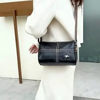 Fashion PU Leather Crossbody Bag for Women Luxury Handbag High Quality Shoulder Bags Ladies Messenger Bag хаки