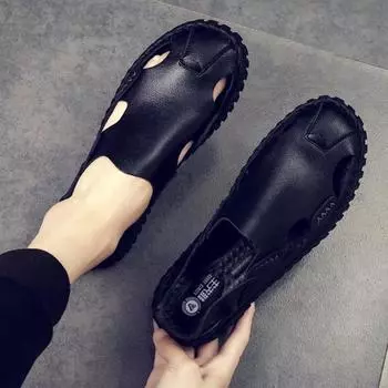 Fashion Rubber Shoes for Men Plastic Man Sandals Beach Outdoor Non-slip Japanese Adult New Fashion Big Size Summer Low Price Arrival Buy 38