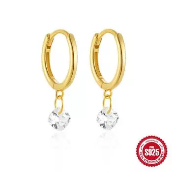 Fashion S925 Sterling Silver Creative Versatile Tassel Long Luxury Diamond Stud Earrings Earrings Earrings 925 Silver