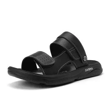 Fashion Sandals for Summer Men Comfortable Casual Outdoor Indoor Lightweight Non-Slip Breathable Summer Quick Drying Sandals for Male 39 серый