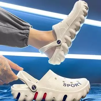 Fashion Sandals Man Beach Casual Shoes Slip-resistant Slippers for Men Designer Luxury Elegant Comfortable Clappers 2024 Summer Sale Fun 39