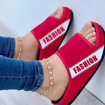 fashion Sandals Women 2024 New Fashion Ladies Platform Wedge Sandals Female Summer Sandals Buckle Non-Slip Beach Sandals Zapatos Mujer 35 чёрный