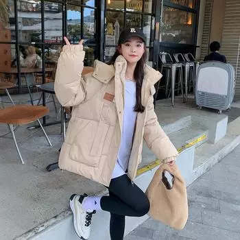 Fashion sense down cotton-padded clothes women s short 2024 new winter coat small cotton-padded jacket women S recommended 90-52.5kg