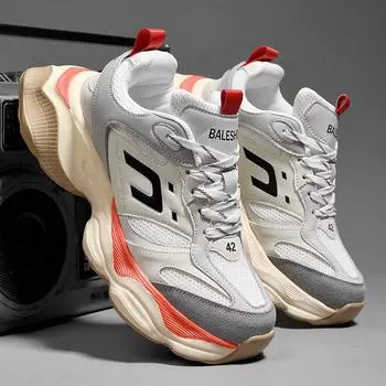 Fashion Shoes For Women Men Chunky Sneakers 2024 Fall Fashion Street Designer Thick Trainers Female Running Sport Dad Tennis Footwear 36