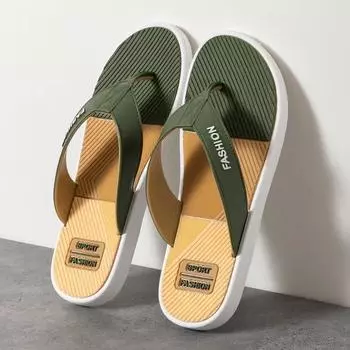 Fashion Shoes Shiatsu Pvc Flip Flops Slippers for Men Soft Sandals Man Sabot Cheap Korean Style Liquidation Designer Luxury 2024 Style 40