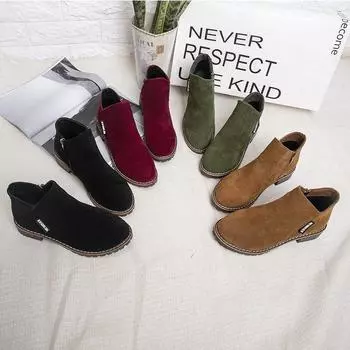 Fashion Shoes Women 2024 Fashion Thick Sole Ankle Boots Comfortable Plus Size Snow Boots for Women Female Platform Boots Botas De Mujer 35