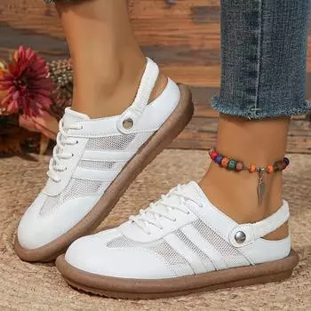 Модная обувь женская летняя сетчатая повседневная обувь женские туфли на платформе роскошные дизайнерские сандалии женская обувь для активного отдыха Tenis De Mujer 35 бежевый