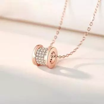 Модное ожерелье с тонкой талией из стерлингового серебра S925 с бриллиантами на ключицу, простое и легкое, роскошные японские и корейские женские аксессуары 925