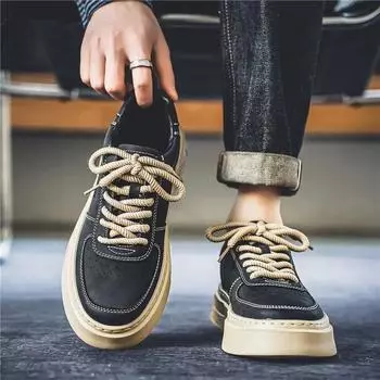 Fashion Sneakers Man Chunky Plimsoll Vulcanize Shoes For Men Casual Deals High Quality Fashion Cheap Liquidation Korean Style Offer 39