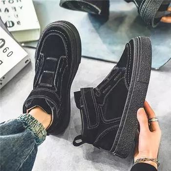 Fashion Sneakers Man New In Casual High Top Vulcanize Shoes For Men Korean Style And Cheap Low Price Summer Sale Classic Original Brand 39
