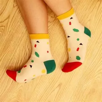 Fashion Soft Funny Fruit Pattern Cotton Hosiery Unisex Socks Watermelon Pineapple Art Painting Socks Accessories Creative Gifts 6