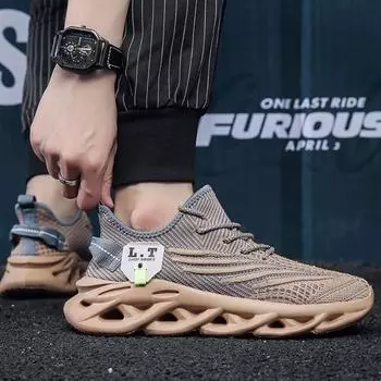 Fashion Sports Breathable Shoes For Men Mesh Unisex Outdoor Man Casual Sneaker Wide Original Fashion Cheap Clearance Korean Style Gym 38