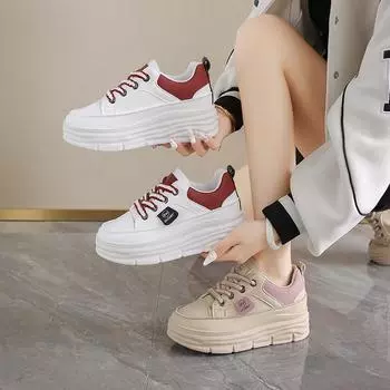 Модная спортивная женская обувь повседневная обувь для фитнеса на платформе 35-40 35 белый