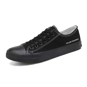 fashion Spring Autumn Breathable Black Canvas Shoes for Men Fashion Sneakers Casual Flat Lace Up Vulcanized Shoes Luxury Tenis Masculino 39 белый