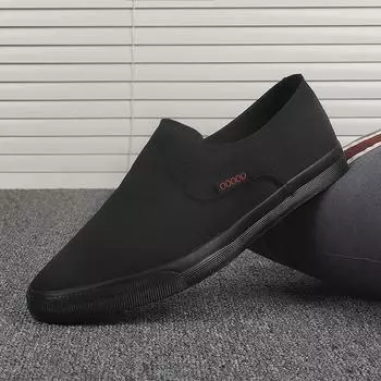 Мода весна осень мода мужская парусиновая обувь эспадрильи мужские повседневные дышащие мокасины мужские туфли на плоской подошве Zapatos Hombre 38