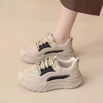 Fashion Spring Autumn Women s Dad Shoes High on Platform Ladies Footwear Deals Casual 39 Sale Trends 2024 Vulcanized Shoe Korean New In 35