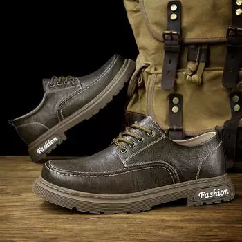 Fashion Spring Genuine leather casual shoes men s Oxford Business formal shoes Men s height Increasing Shoes +6cm New luxury sneakers 37 коричневый