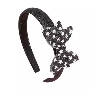 Fashion Star Hair Bows wiith Glitter Hairband Women Girls Headbands Girls Festival Party Hairband Kids Children Hair Accessories