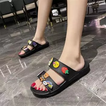 Fashion Strappy Slip Resistant Elegant Summer Woman Sandals Slippers Flip Flops Women Luxury Brand Gold Shoes For Women Sneakers 36