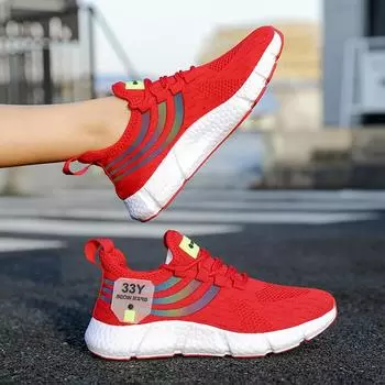 fashion Summer 2024 Leisure Women s Mesh Sports Lightweight Outdoor Breathable Hiking Tennis Fitness Comfortable Vulcanized Shoes 36
