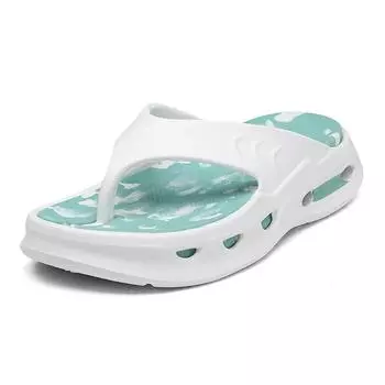 Fashion Summer men and women flip-flops Beach sandals non-slip slippers Flat casual shoes Indoor shoes Bathroom couple slippers 36-37