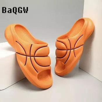 Fashion Summer Men Designer Slippers Indoor Outdoor Sandals Beach Casual Shoes Soft Sole Men Flip-flops Men s Sandals Big Size 40-47 40 белый