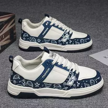 Fashion summer men s shoes 2024 new breathable foreign trade casual comfortable shoes youth trend versatile board shoes 39